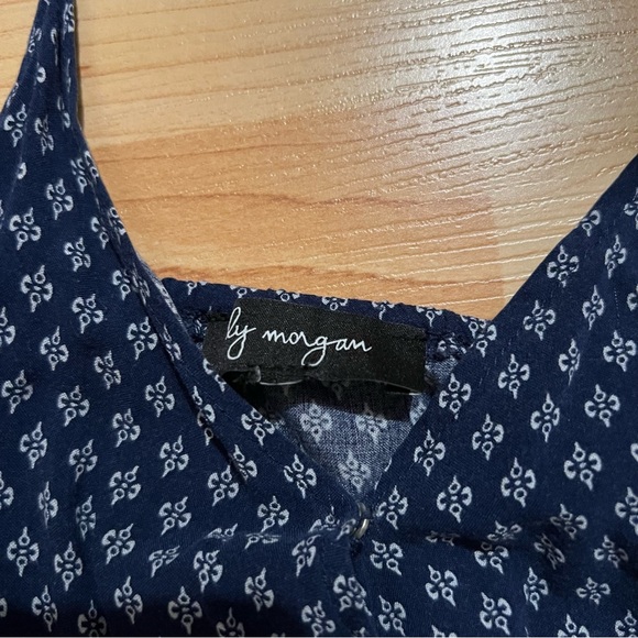 blue boho romper - Picture 3 of 3